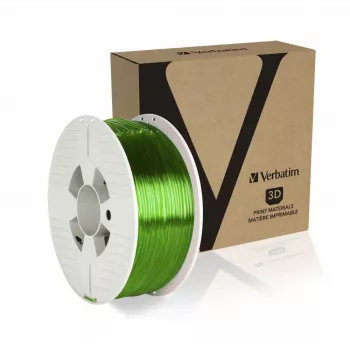 Verbatim 55065 material de impresión 3D tereftalato de polietilenglicol (PETG) verde, transparente 1 kg