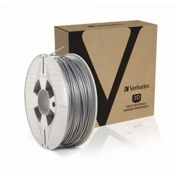 Verbatim 55329 material de impresión 3D ácido poliláctico (PLA) plata 1 kg