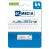 MyMedia MyAlu USB 3.2 Gen 1 Memoria USB 64 GB USB Type-A 3.2 Gen 1 (3.1 Gen 1) Plata
