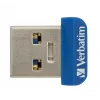 Verbatim Store 'n' Stay NANO - Memoria USB 3.0 64 GB - Azul, 64 GB, USB Type-A, 3.2 Gen 1 (3.1 Gen 1), con tapa, 3 g, Azul
