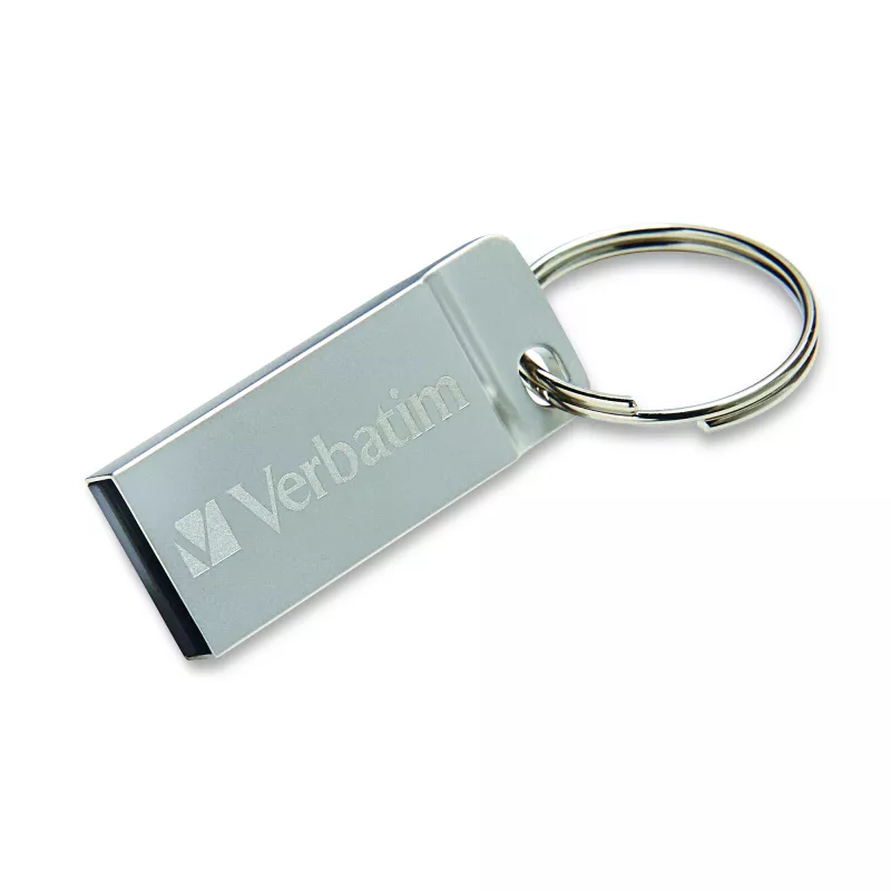 Verbatim Metal Executive - Memoria USB 32 GB - Plata, 32 GB, USB Type-A, 2.0, sin tapa, 3,6 g, Plata