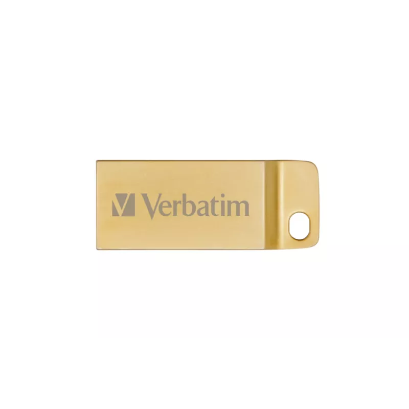 Verbatim Metal Executive - Memoria USB 3.0 64 GB - Oro, 64 GB, USB Type-A, 3.2 Gen 1 (3.1 Gen 1), sin tapa, 3,6 g, Oro