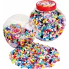 Hama 00008588 cuentas tubulares multicolor 2000 uds.
