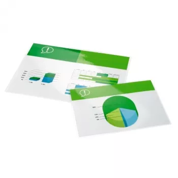 GBC fundas de laminar A4 125 micras, brillante, transparente, A4, 216 mm, 303 mm, 0,25 mm