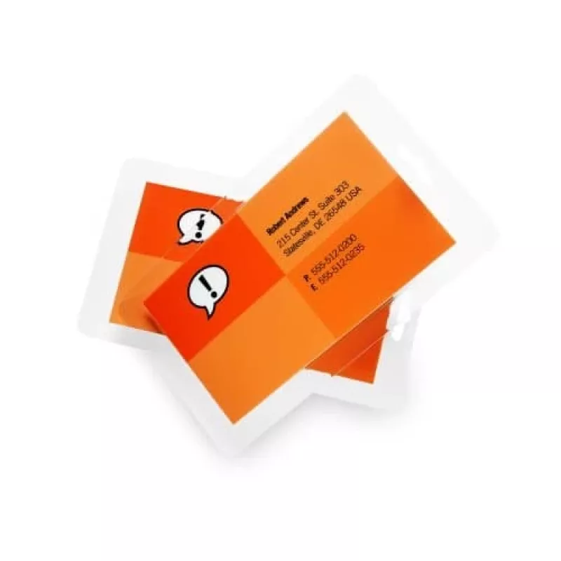 GBC fundas de laminar 64x108mm 125 micras, brillante, transparente, polietileno, 64x108, 0,25 mm, 64 mm
