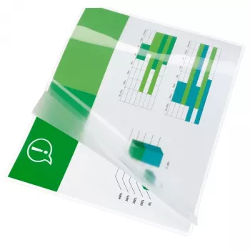 GBC Fundas de laminar A4 75 micras, brillante, transparente, A4, 248 mm, 333 mm, 1 mm