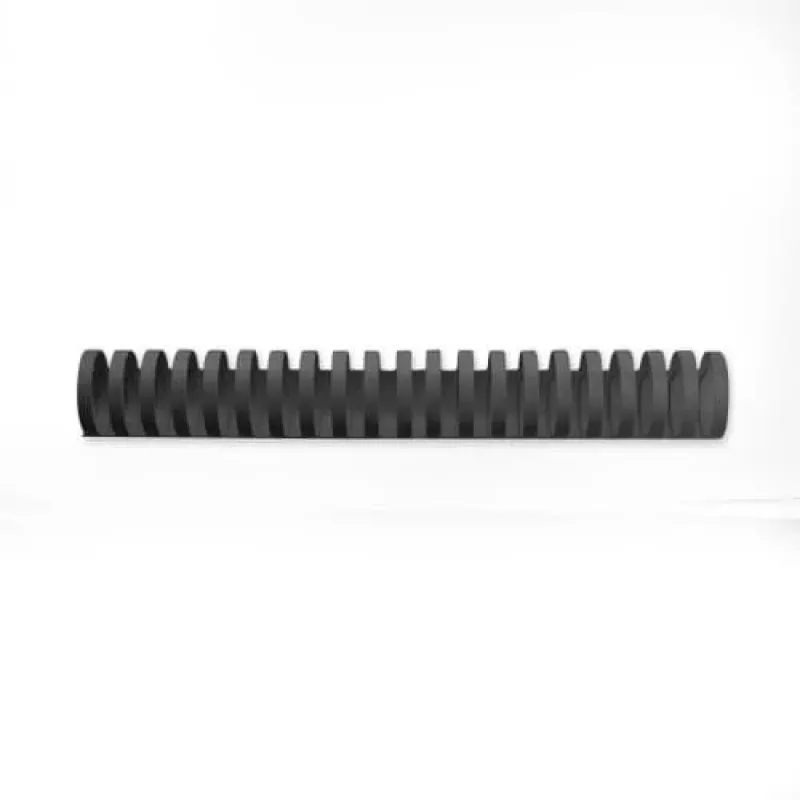 GBC Lomo de encuadernar CombBind 16 mm A4 21R, negro, 145 hojas, policloruro de vinilo (PVC), A4, 1,6 cm, 700 g