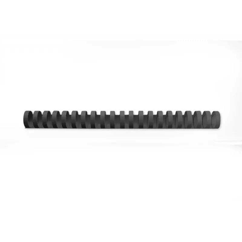 GBC Peines de encuadernar CombBind 19 mm A4 21R, negro, 180 hojas, policloruro de vinilo (PVC), A4, 1,9 cm, 990 g