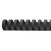 GBC Peines de encuadernar CombBind 19 mm A4 21R, negro, 180 hojas, policloruro de vinilo (PVC), A4, 1,9 cm, 990 g