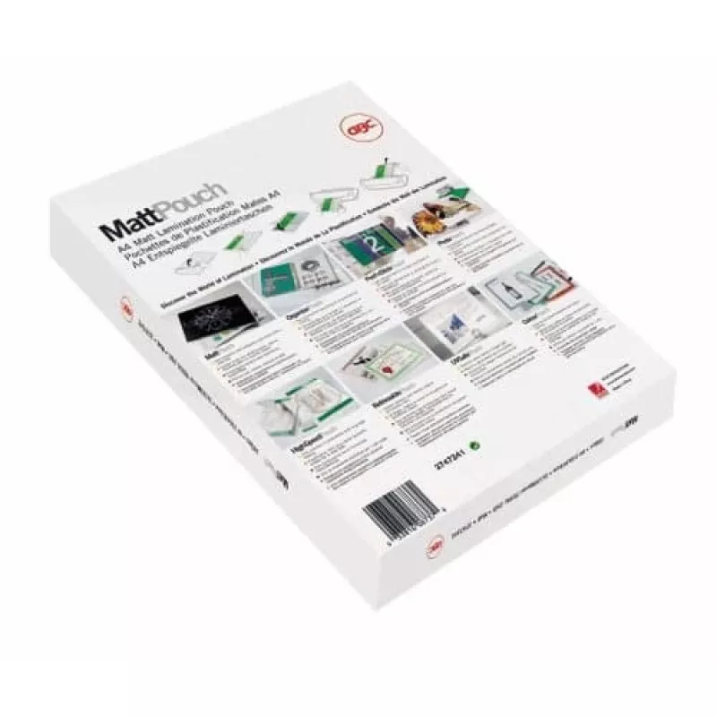 GBC Funda de laminar A3 mate 125 micras, mate, blanco, A3, 0,25 mm, 303 mm, 426 mm
