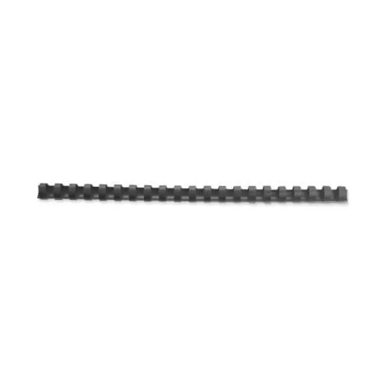 GBC Peines de encuadernar CombBind 6 mm A4 21R, negro, 25 hojas, policloruro de vinilo (PVC), A4, 6 mm, 220 g