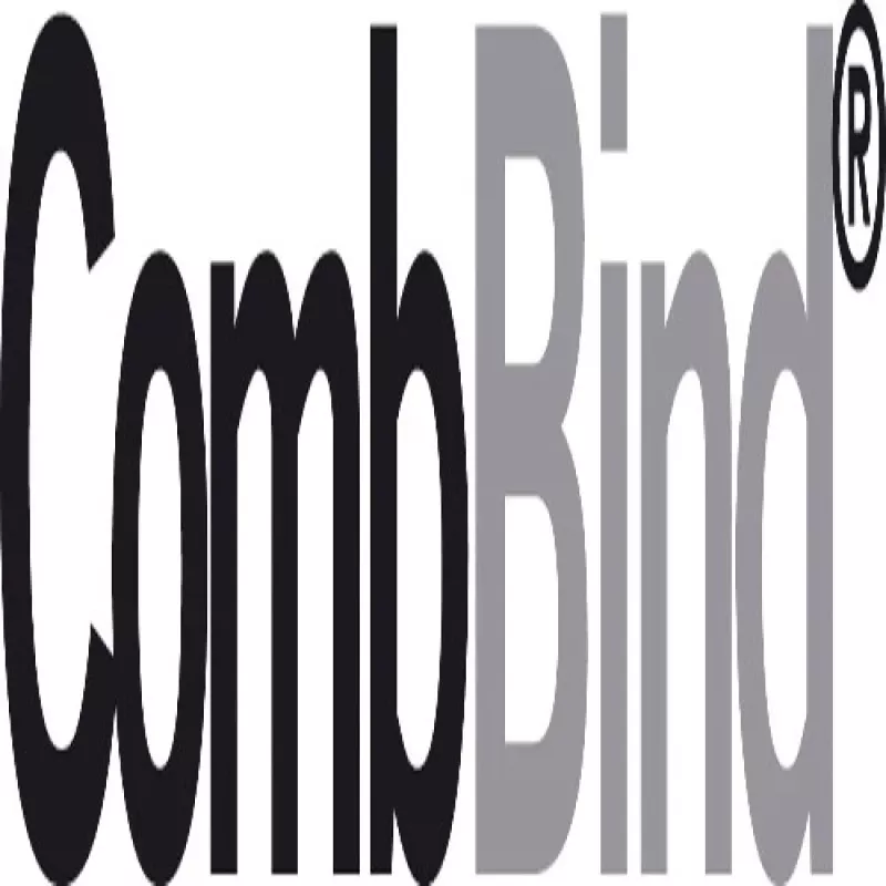 GBC Peines de encuadernar CombBind 6 mm A4 21R, negro, 25 hojas, policloruro de vinilo (PVC), A4, 6 mm, 220 g