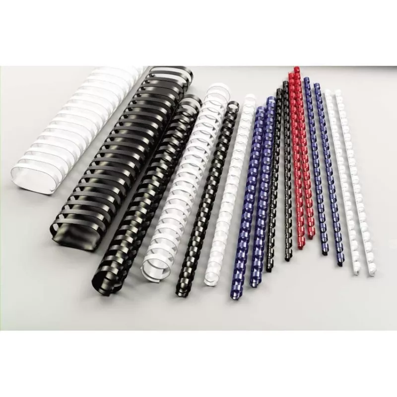 GBC Lomo de encuadernar CombBind 28 mm A4 21R, negro, 270 hojas, policloruro de vinilo (PVC), A4, 2,8 cm, 930 g