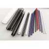GBC Peines de encuadernar CombBind 45 mm A4 21R, negro, 440 hojas, policloruro de vinilo (PVC), A4, 4,5 cm, 239 mm