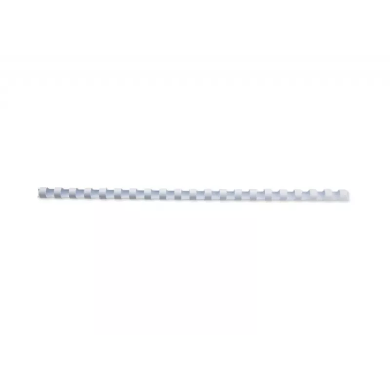 GBC Peines de encuadernar CombBind 8 mm A4 21R, blanco, 45 hojas, policloruro de vinilo (PVC), A4, 8 mm, 180 g