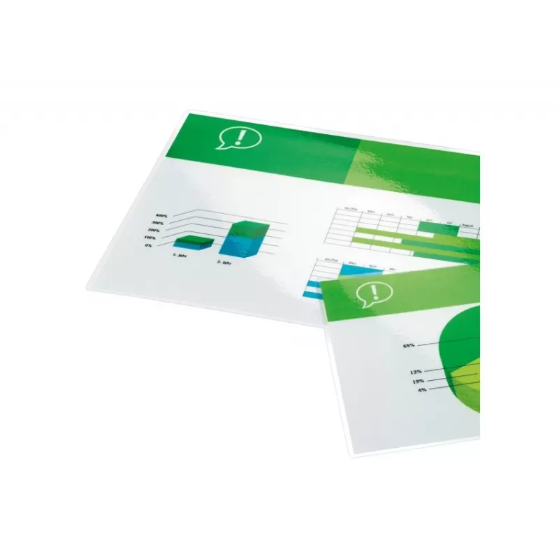 GBC Fundas de laminar A3 175 micras, brillante, transparente, A3, 0,35 mm, 303 mm, 426 mm