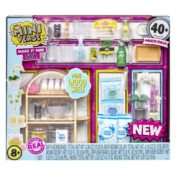 Miniverse Make It Mini Spa Multipack, 8 años, multicolor, plástico