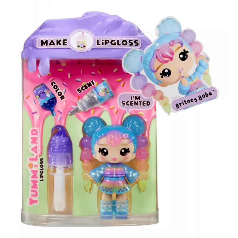Muñeca Yummiland Lip Gloss MGA Entertainment Serie 2 - Boba (Britney Boba)