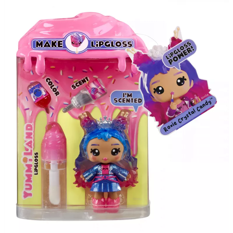 Muñeca Yummiland Lip Gloss MGA Entertainment Serie 2 - Rock Candy (Roxie Crystal Candy)