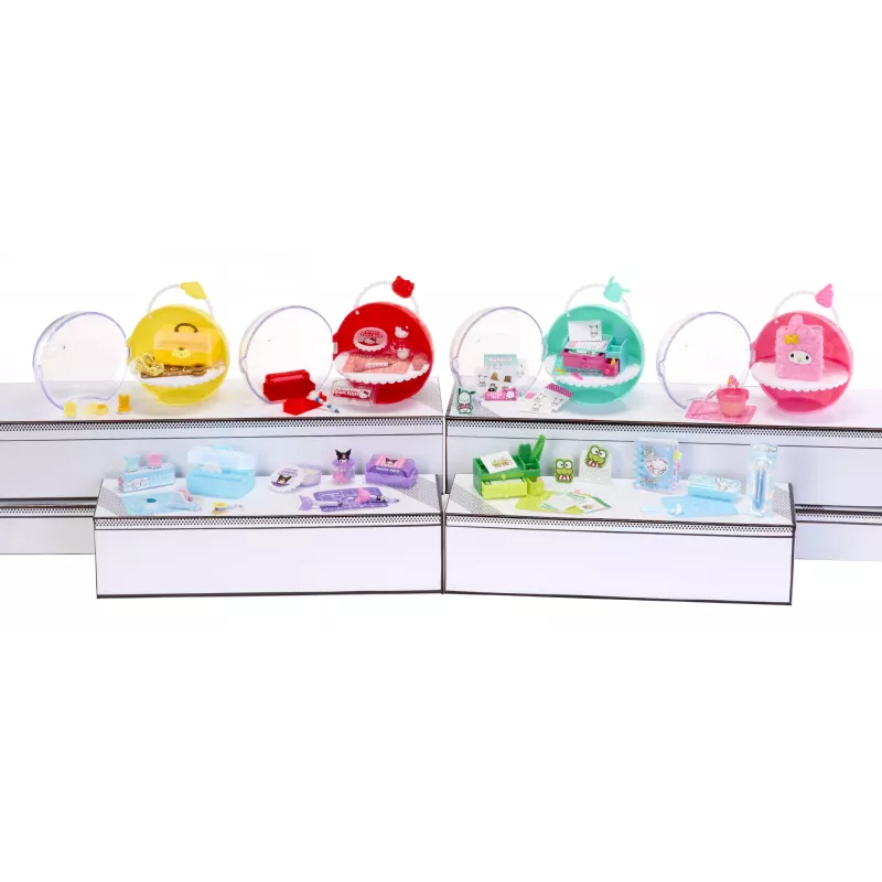 Miniverse Make It Mini Hello Kitty and Friends Serie 3, 8 años, Hello Kitty, multicolor, plástico, resina