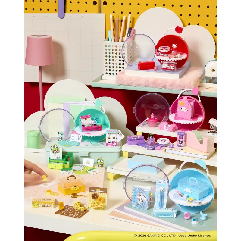 Miniverse Make It Mini Hello Kitty and Friends Serie 3, 8 años, Hello Kitty, multicolor, plástico, resina