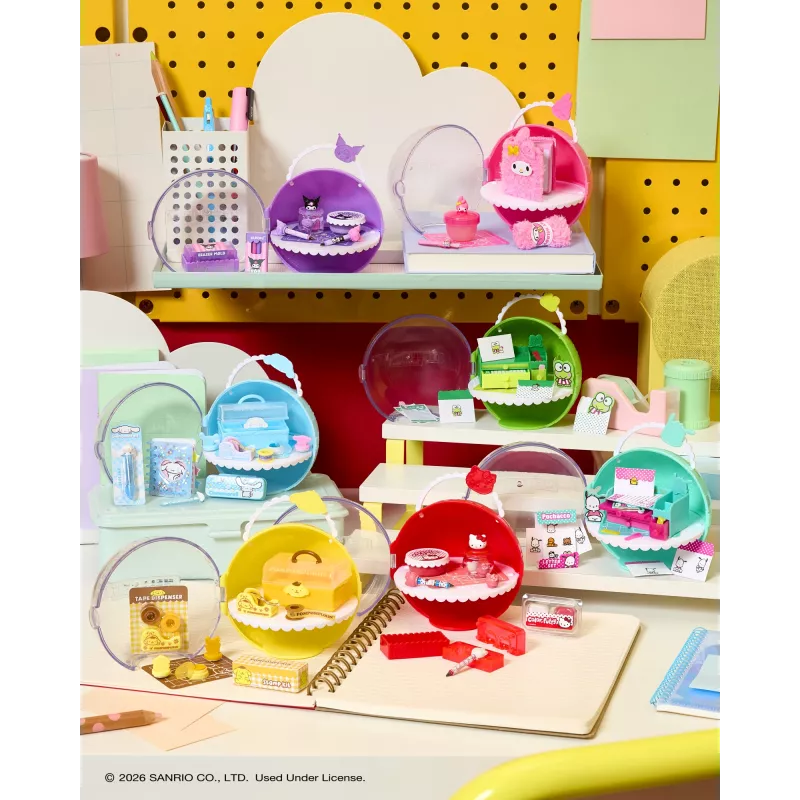 Miniverse Make It Mini Hello Kitty and Friends Serie 3, 8 años, Hello Kitty, multicolor, plástico, resina