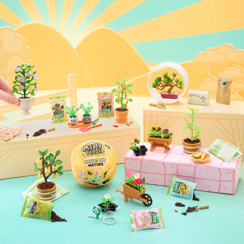 Miniverse Make It Mini Nature - Serie 3, 8 año(s), multicolor, plástico