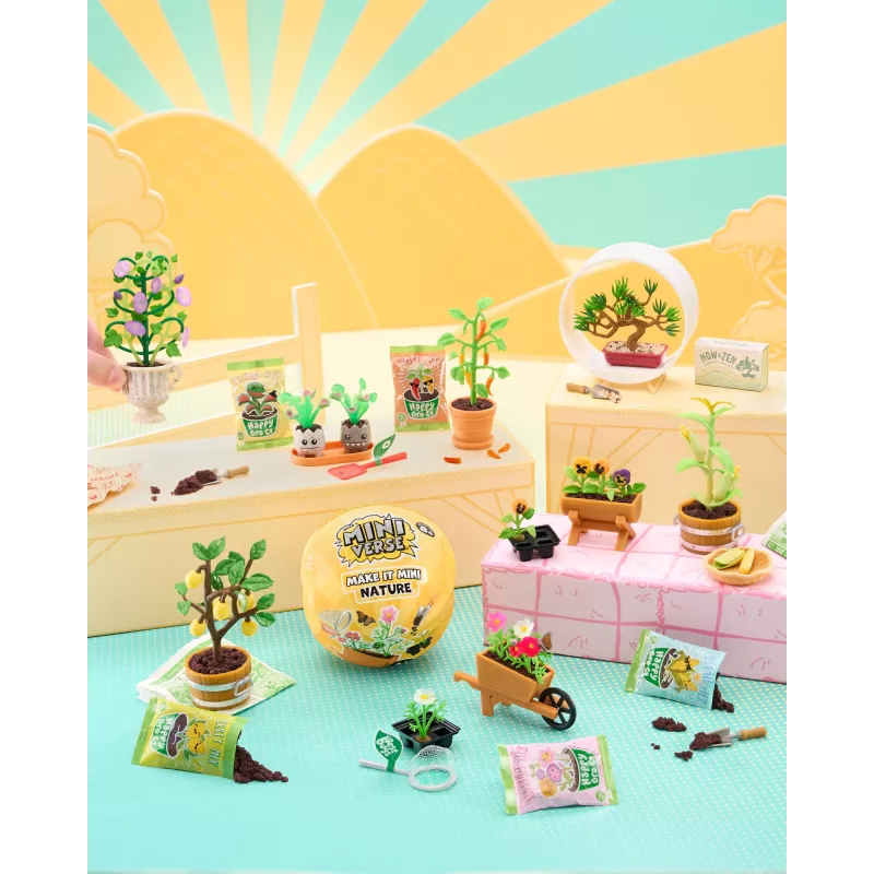 Miniverse Make It Mini Nature - Serie 3, 8 año(s), multicolor, plástico