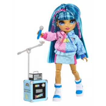 Muñecas de moda Rainbow High Junior High Jr High Rockband - Skyler
