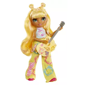 Muñecas de moda Rainbow High Junior High Jr High Rockband - Sunny