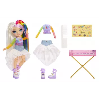 Muñecas de moda Rainbow High Jr High Rockband - Amaya, muñeca de moda, femenino, 4 año(s), niño/niña, multicolor