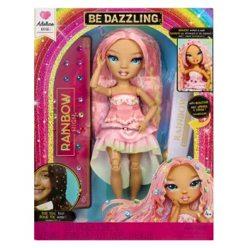 Muñecas de moda Rainbow High Be Dazzling - Adeline Rose (rosa)