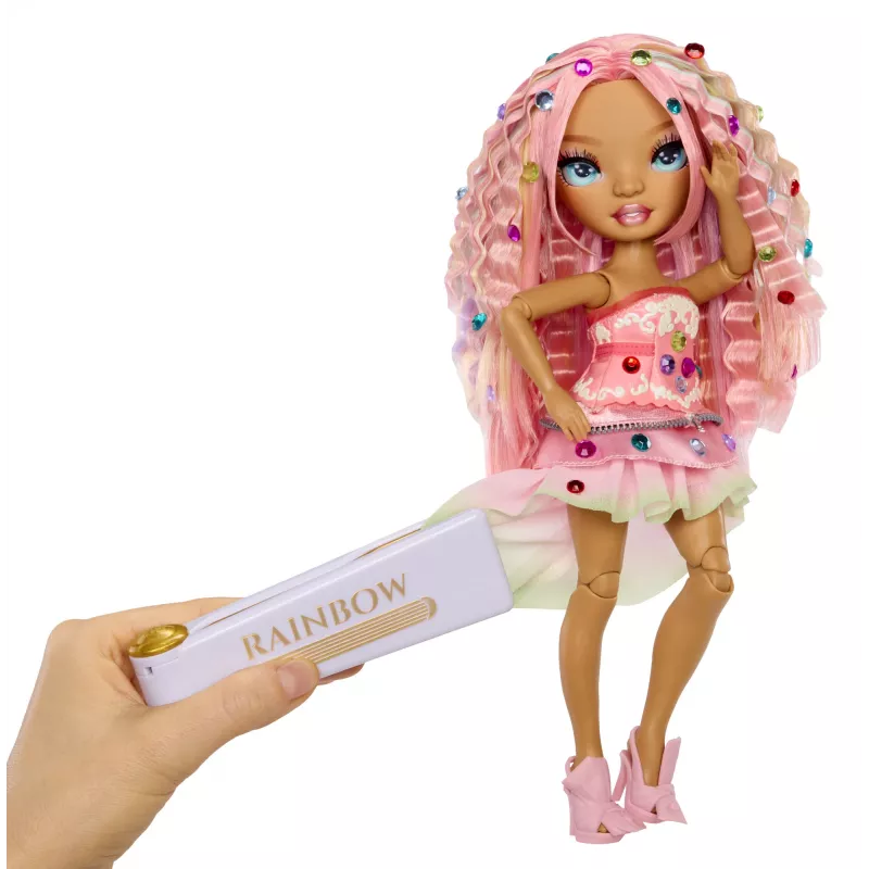 Muñecas de moda Rainbow High Be Dazzling - Adeline Rose (rosa)