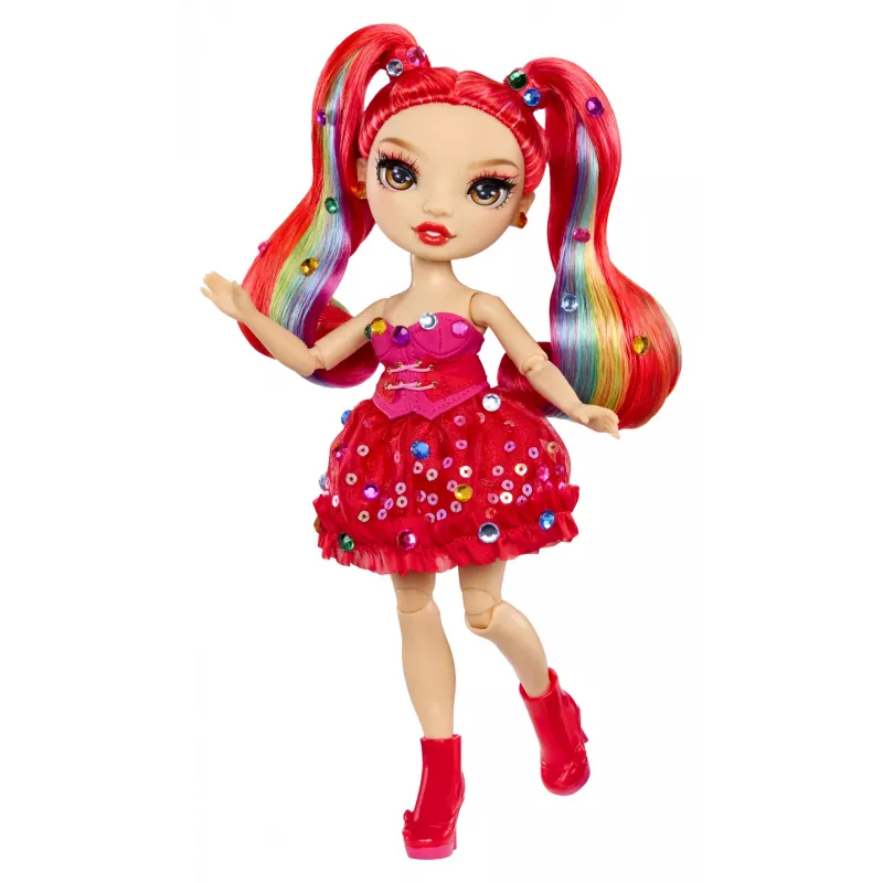 Muñecas de moda Rainbow High Be Dazzling - Vivienne Rouge (rojo)