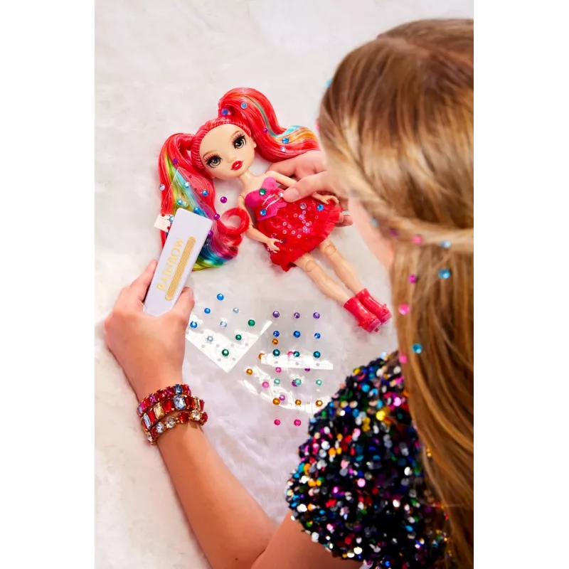 Muñecas de moda Rainbow High Be Dazzling - Vivienne Rouge (rojo)