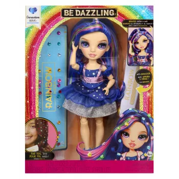 Muñecas de moda Rainbow High Be Dazzling - Genevieve Bleue (azul)
