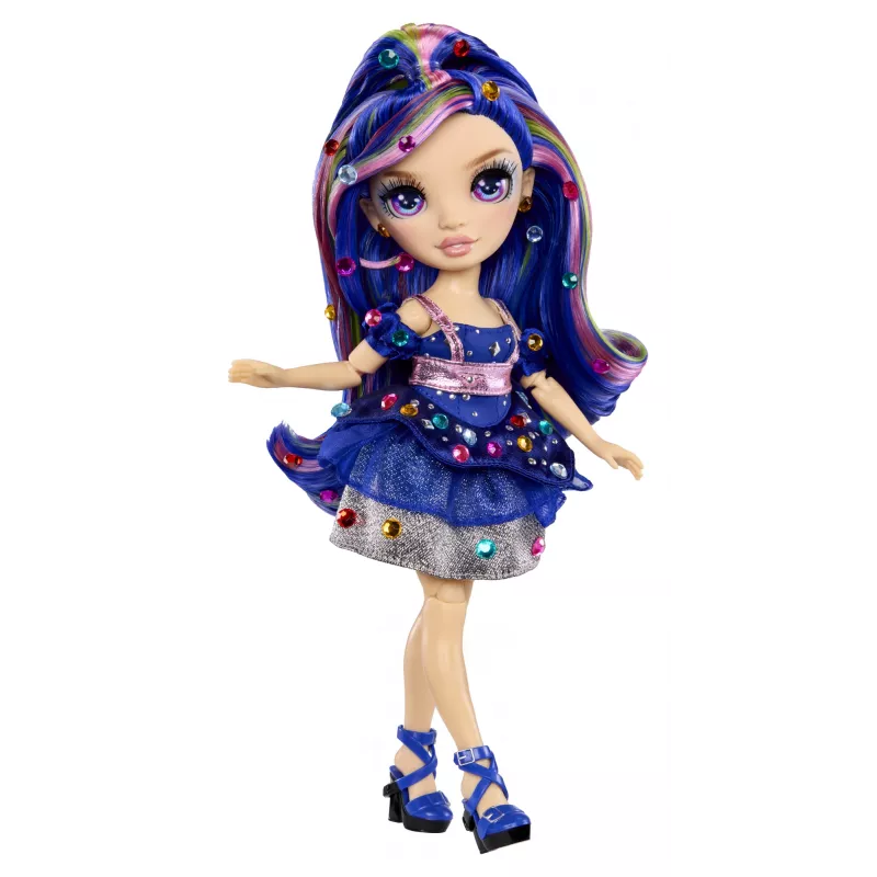 Muñecas de moda Rainbow High Be Dazzling - Genevieve Bleue (azul)