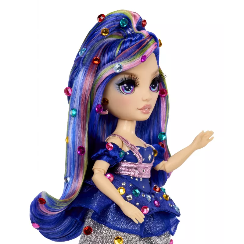 Muñecas de moda Rainbow High Be Dazzling - Genevieve Bleue (azul)
