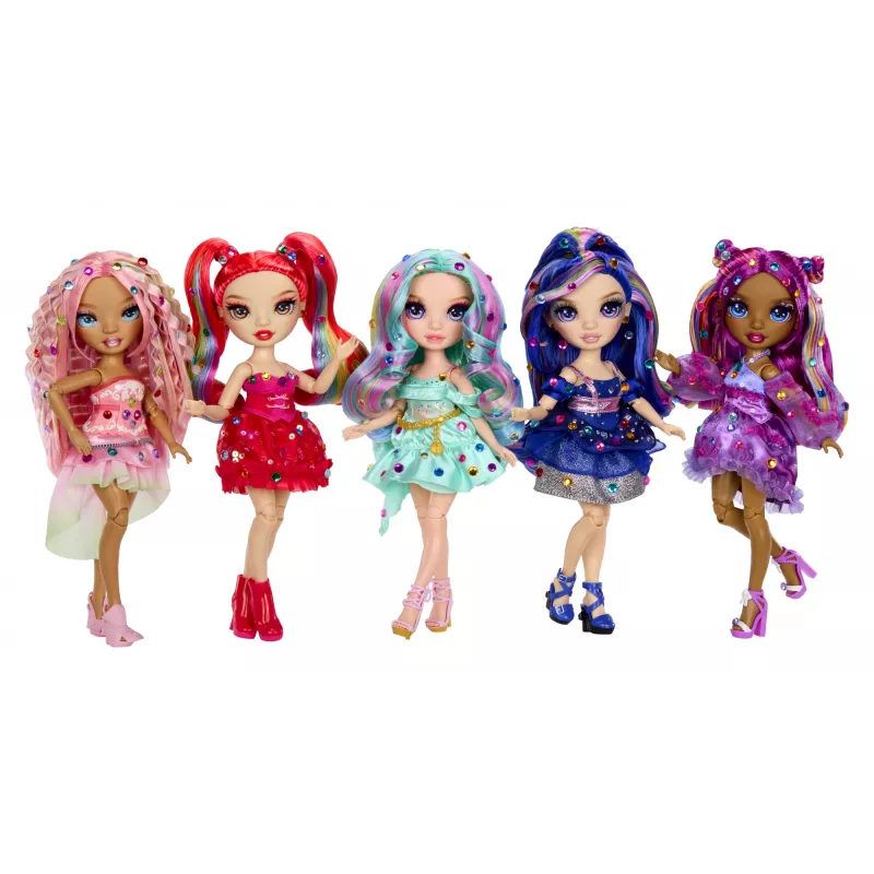 Muñecas de moda Rainbow High Be Dazzling - Genevieve Bleue (azul)