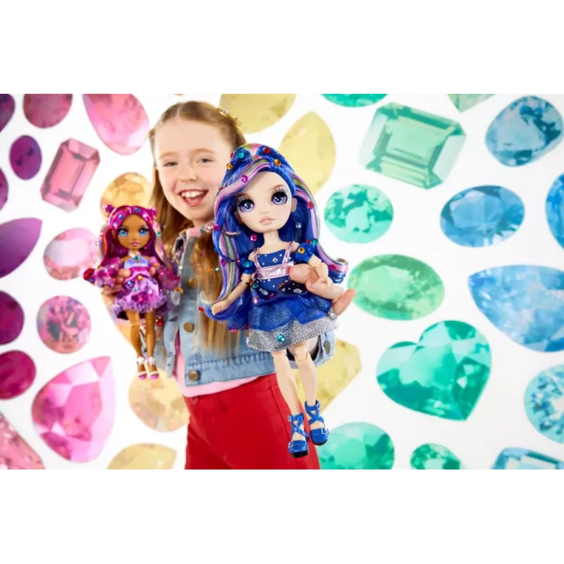 Muñecas de moda Rainbow High Be Dazzling - Genevieve Bleue (azul)