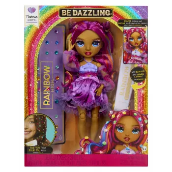 Muñecas de moda Rainbow High Be Dazzling - Noémie Violette (lila)