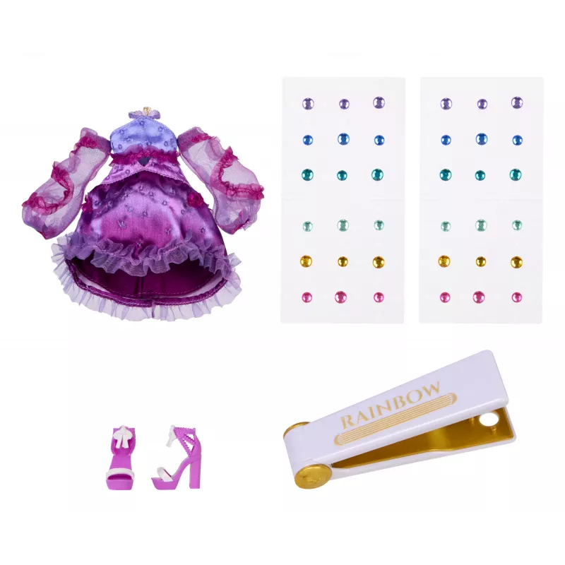 Muñecas de moda Rainbow High Be Dazzling - Noémie Violette (lila)