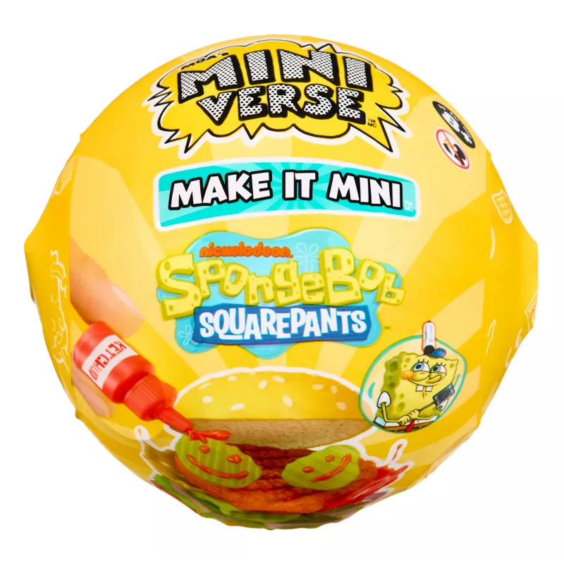 Miniverse Make It Mini SpongeBob SquarePants, 8 años, multicolor