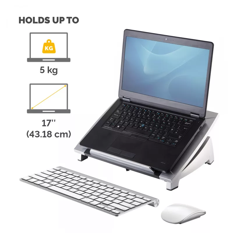 Fellowes Office Suites soporte para portátil, negro, 43,2 cm (17