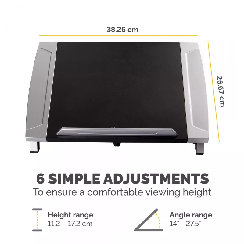 Fellowes Office Suites soporte para portátil, negro, 43,2 cm (17