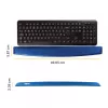 Fellowes 9178401 reposamuñecas gel, poliuretano azul