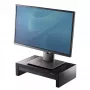 Soporte para monitor de ordenador Fellowes con 3 alturas ajustables - Elevador de monitor Designer Suites con bandeja de almacenamiento - Soporte para monitor ergonómico ajustable para ordenador - Peso máx. 18 kg / Tamaño máx. 21