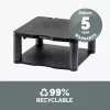Fellowes Premium Monitor Riser grafito, de pie, 36 kg, 53,3 cm (21