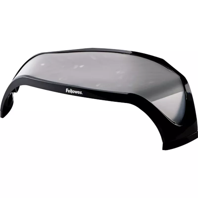 Fellowes soporte para monitor con 3 alturas ajustables - Smart Suites elevador de monitor - Soporte de monitor ergonómico ajustable para ordenador - Peso máx. 10 kg/Tamaño máx. 21 inch - Negro