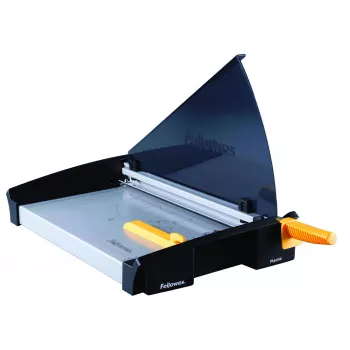Cortadora de papel Fellowes Plasma A3/180 – Longitud de corte 46 cm, capacidad 40 hojas, grafito/plata/amarillo